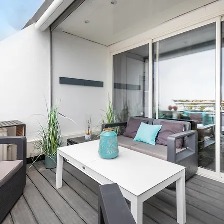 Aina Luxe - Terrasse - Climatisation - Port Ambonne Village Naturiste شقة *